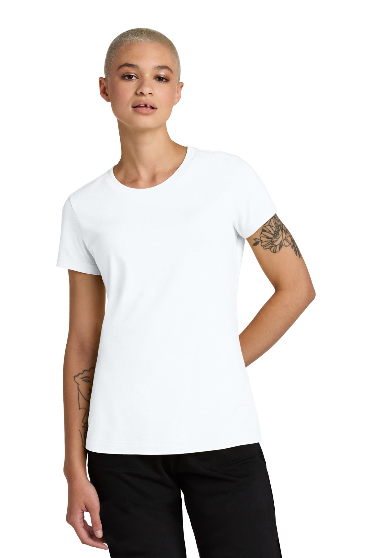 District Women's   Perfect Weight   CVC Tee DT188