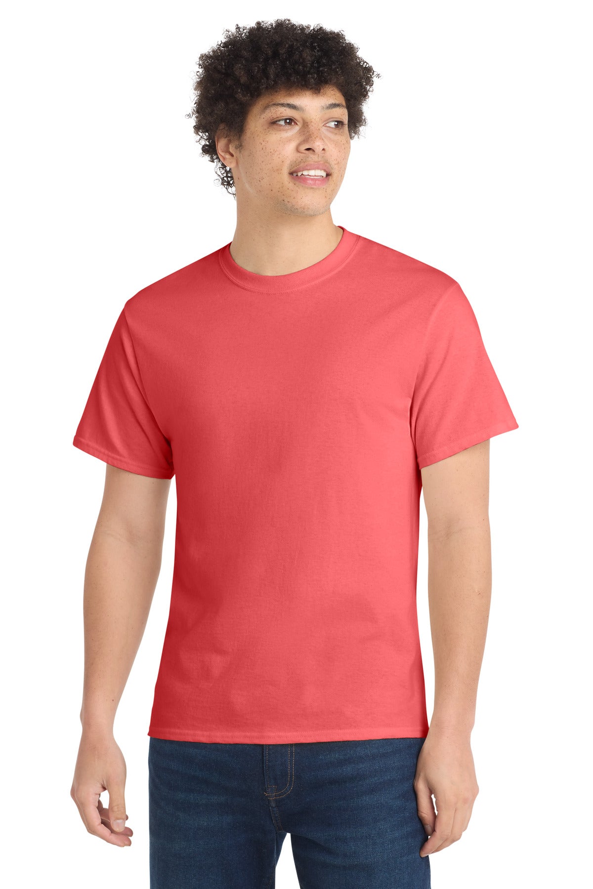 Port & Co Men's   Core Cotton Tee