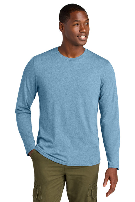 District Men's   Perfect Weight   CVC Long Sleeve Tee DT185