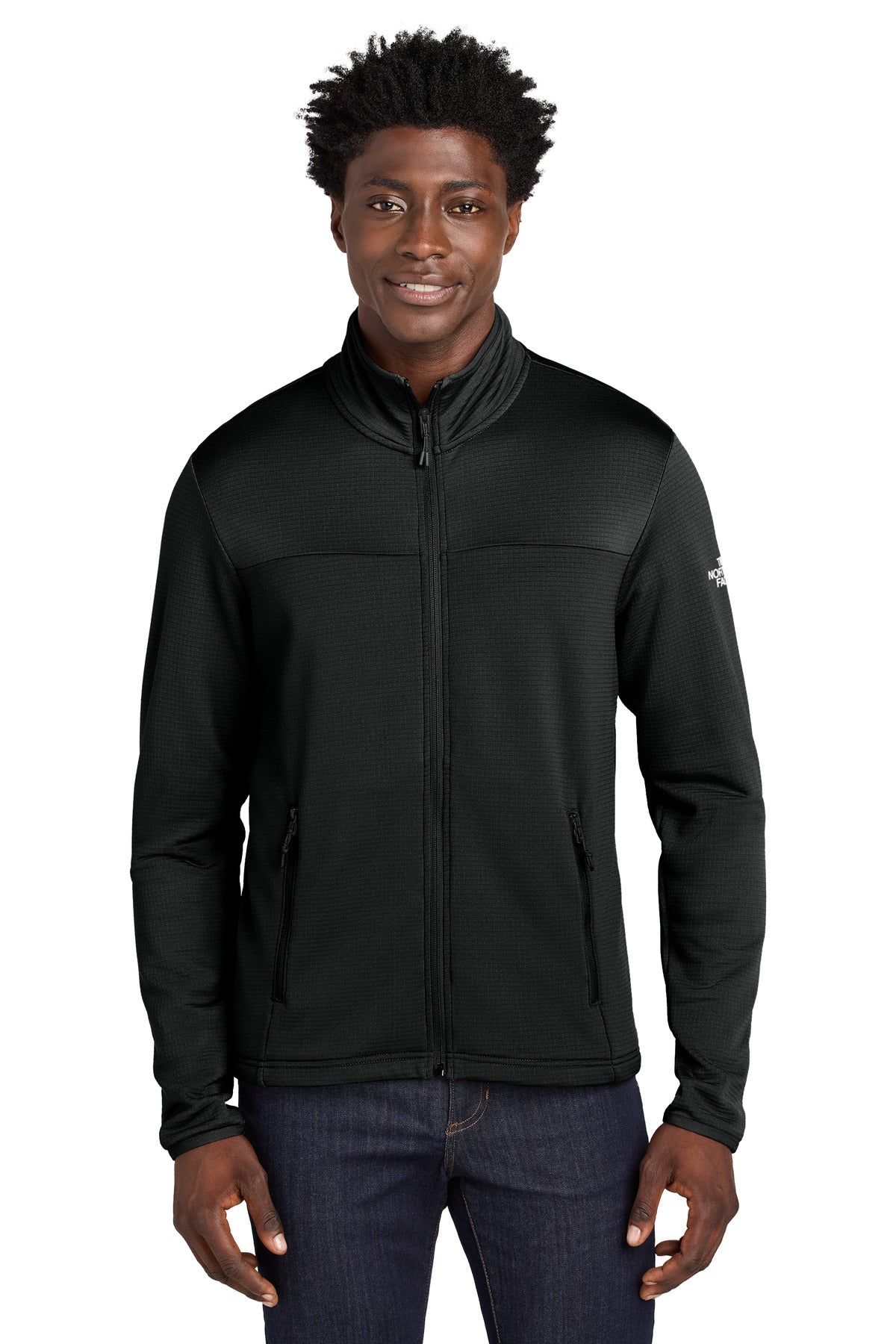 The North Face Men's   Aim Full-Zip Fleece Jacket NF0A8ENK