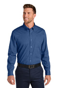 Port Authority Men's   Long Sleeve Nailhead Easy Care Shirt W816