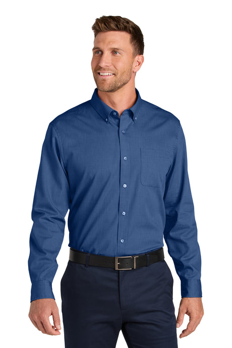 Port Authority Men's   Long Sleeve Nailhead Easy Care Shirt W816