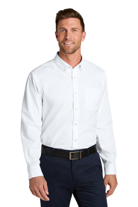 Port Authority Men's   Long Sleeve Nailhead Easy Care Shirt W816