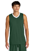 Sport-Tek Men's   Rival Basketball Rev Jersey ST900