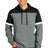 Sport-Tek Men's   Drive Fleece Colorblock Hoodie STF205
