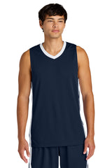 Sport-Tek Men's   Rival Basketball Rev Jersey ST900
