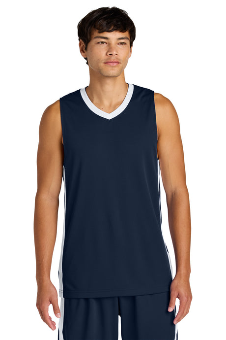 Sport-Tek Men's   Rival Basketball Rev Jersey ST900