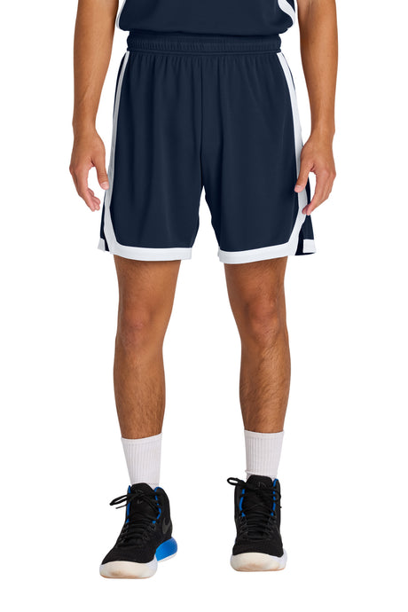 Sport-Tek Men's   Rival Basketball 7"Short ST901