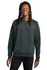 AllMade Men's   Organic CVC Fleece Crewneck Sweatshirt AL5004