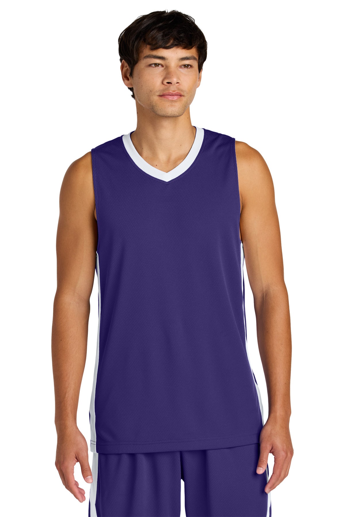 Sport-Tek Men's   Rival Basketball Rev Jersey ST900