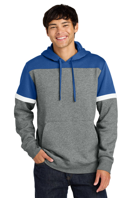 Sport-Tek Men's   Drive Fleece Colorblock Hoodie STF205