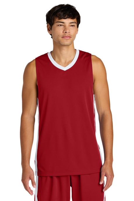 Sport-Tek Men's   Rival Basketball Rev Jersey ST900