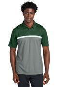 Sport-Tek Men's   UV Micropique Colorblock Polo ST741