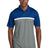 Sport-Tek Men's   UV Micropique Colorblock Polo ST741