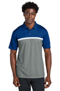 Sport-Tek Men's   UV Micropique Colorblock Polo ST741