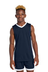 Sport-Tek Youth   Rival Basketball Rev Jersey YST900