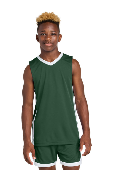 Sport-Tek Youth   Rival Basketball Rev Jersey YST900
