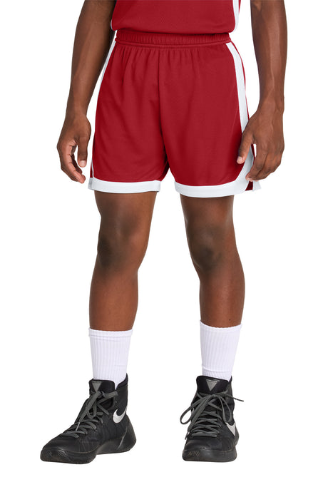 Sport-Tek Youth   Rival Basketball 5" Short YST901