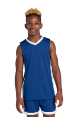 Sport-Tek Youth   Rival Basketball Rev Jersey YST900