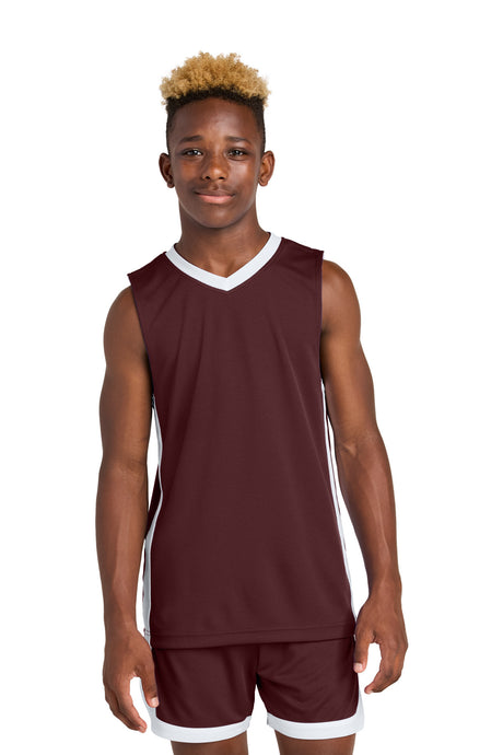 Sport-Tek Youth   Rival Basketball Rev Jersey YST900