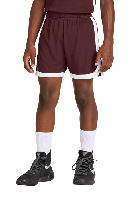 Sport-Tek Youth   Rival Basketball 5" Short YST901