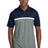 Sport-Tek Men's   UV Micropique Colorblock Polo ST741