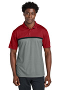 Sport-Tek Men's   UV Micropique Colorblock Polo ST741