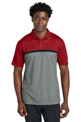 Sport-Tek Men's   UV Micropique Colorblock Polo ST741