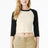 BELLA + CANVAS Women's Micro Rib Three-Quarter Raglan Sleeve Baby Tee