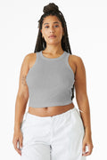BELLA + CANVAS Women's Micro Rib Racer Tank
