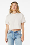 BELLA + CANVAS Women's Jersey Crop Tee