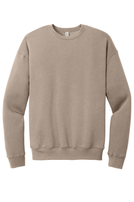 BELLA + CANVAS Men's Sponge Fleece Drop Shoulder Crewneck Sweatshirt Mens Apparel Sweatshirts & Fleece