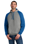 Jerzees Men's   NuBlend   Colorblock Raglan Hoodie Sweatshirt 96C