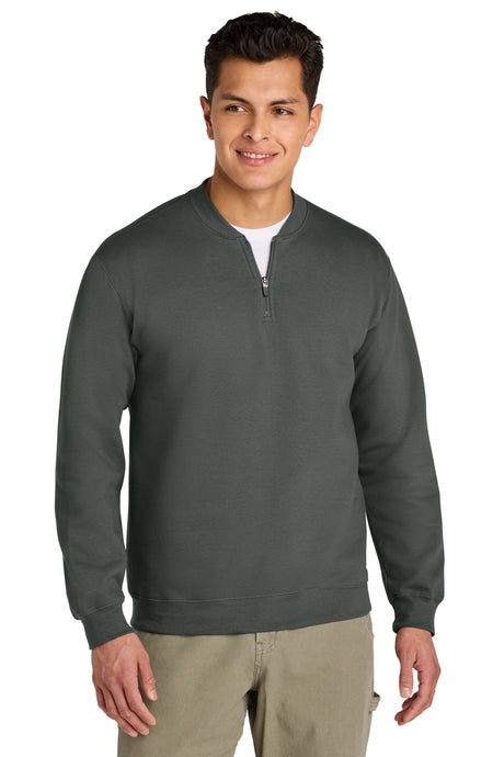 Gildan Men's Softstyle Midweight 1/4 Zip Sweatshirt