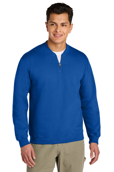 Gildan Men's Softstyle Midweight 1/4 Zip Sweatshirt