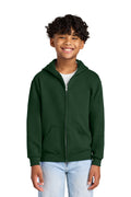 Jerzees Youth   NuBlend   Full-Zip Hooded Sweatshirt