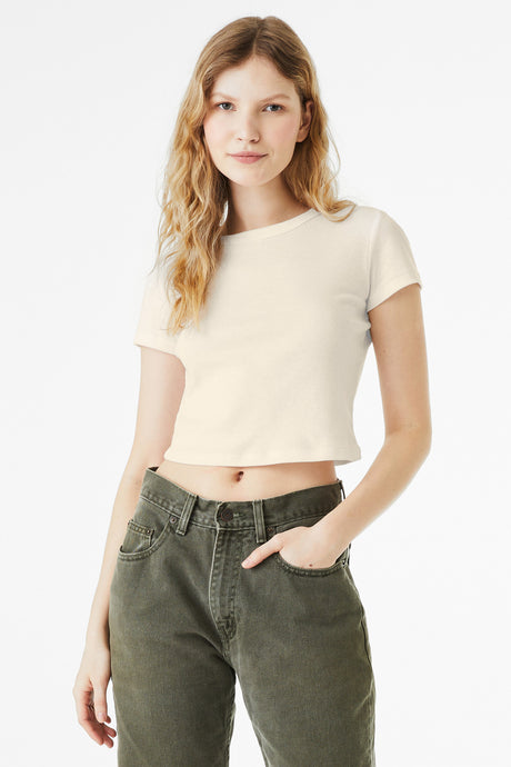 BELLA + CANVAS Women's Micro Rib Baby Tee