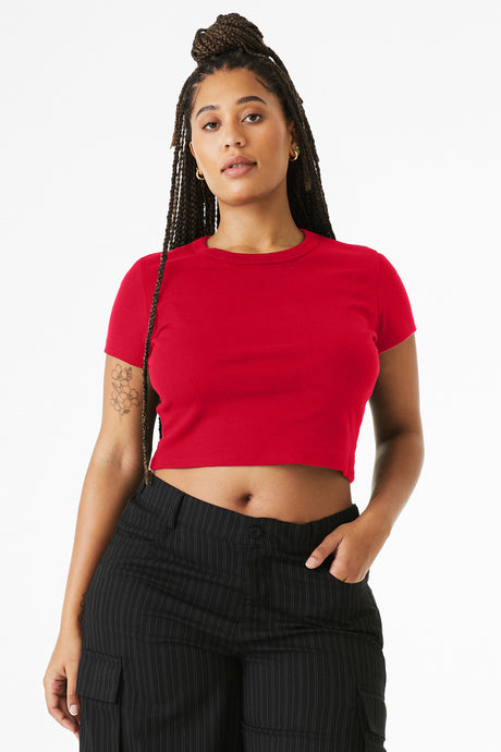 BELLA + CANVAS Women's Micro Rib Baby Tee