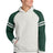 Jerzees Men's   NuBlend   Varsity Colorblock Hooded Sweatshirt 97C