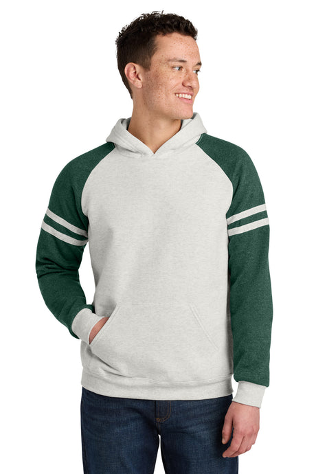 Jerzees Men's   NuBlend   Varsity Colorblock Hooded Sweatshirt 97C