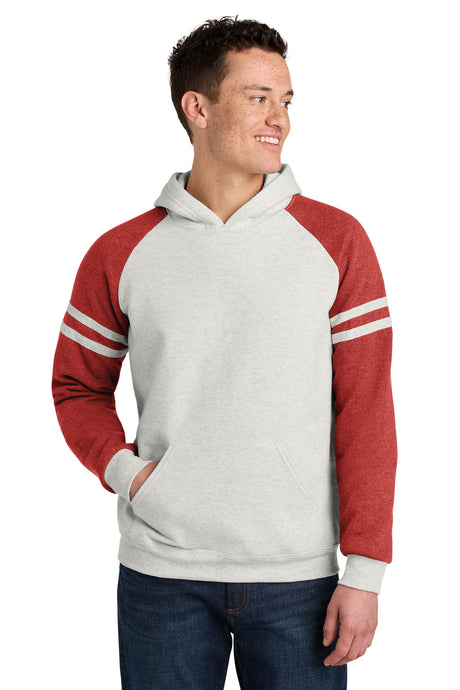 Jerzees Men's   NuBlend   Varsity Colorblock Hooded Sweatshirt 97C