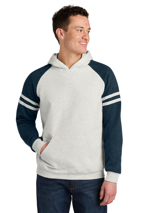 Jerzees Men's   NuBlend   Varsity Colorblock Hooded Sweatshirt 97C