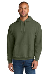 Jerzees Men's Ultimate   CVC Ring Spun Hooded Sweatshirt IC49M