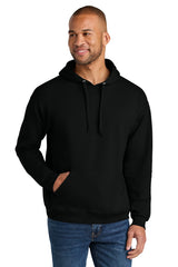 Jerzees Men's Ultimate   CVC Ring Spun Hooded Sweatshirt IC49M