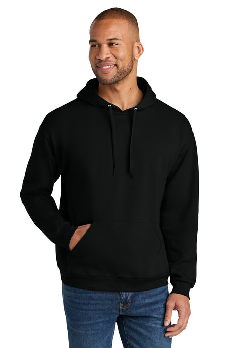 Jerzees Men's Ultimate   CVC Ring Spun Hooded Sweatshirt IC49M