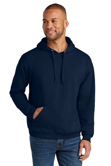 Jerzees Men's Ultimate   CVC Ring Spun Hooded Sweatshirt IC49M