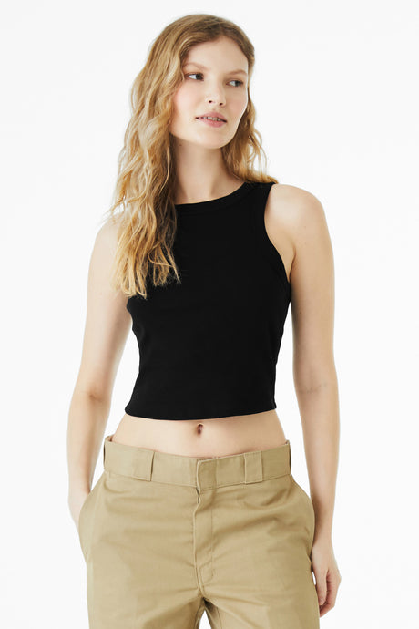 BELLA + CANVAS Women's Micro Rib Racer Tank
