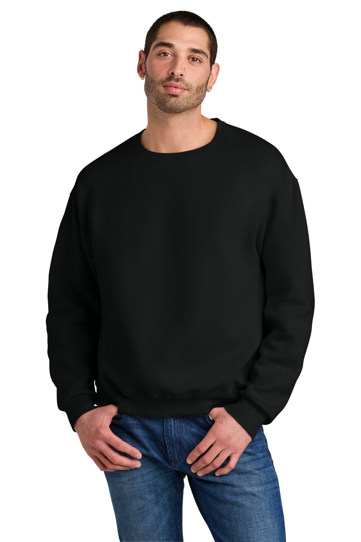 Jerzees Men's Rugged   Crewneck Sweatshirt C12M
