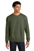 Jerzees Men's Ultimate   CVC Ring Spun Crewneck Sweatshirt IC48M