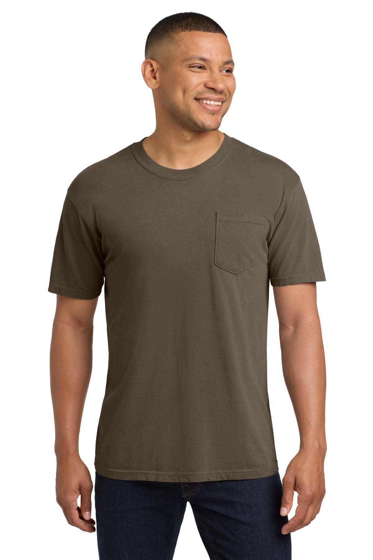 Comfort Colors Men's    Heavyweight Ring Spun Pocket Tee